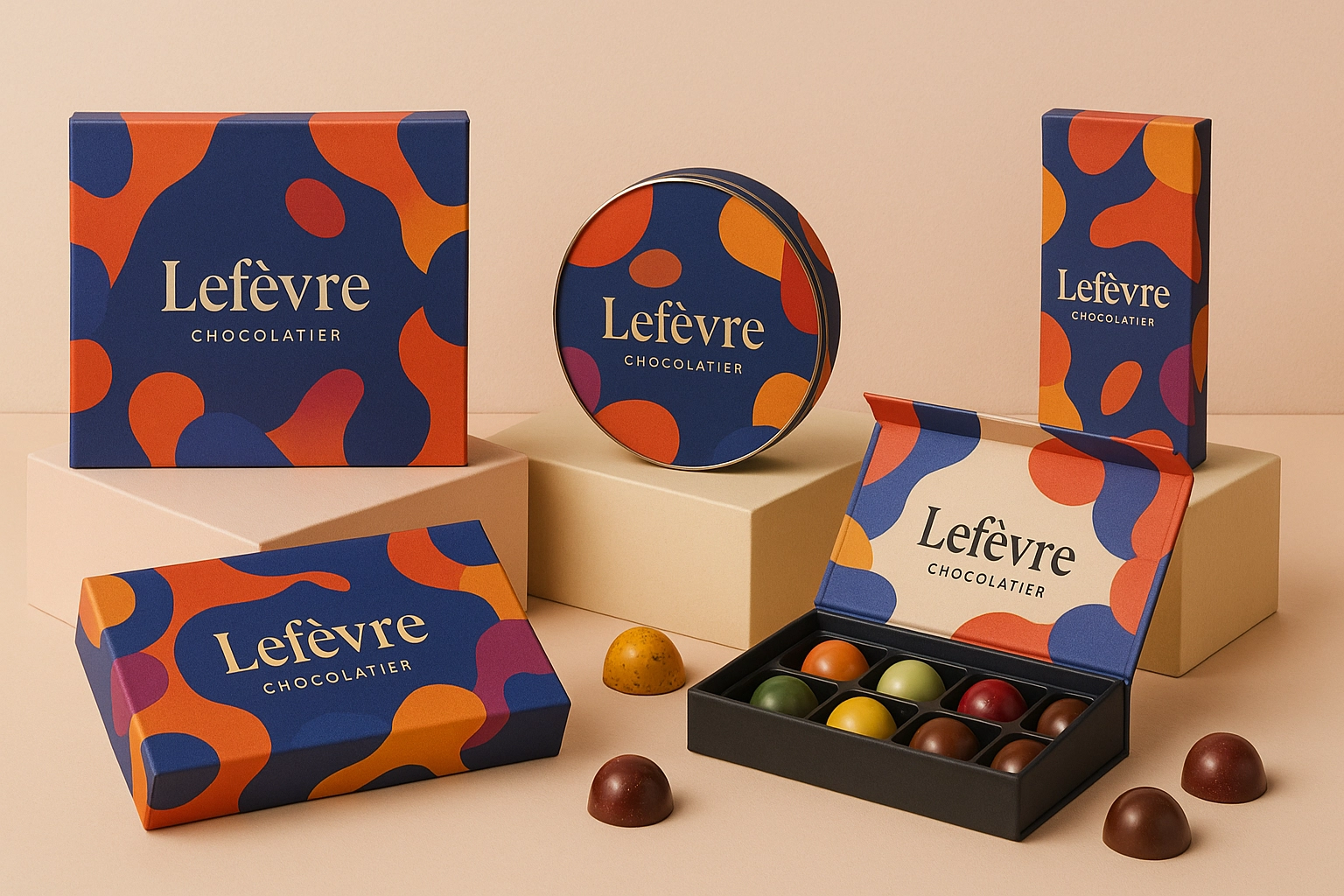 Modelo de moda con atuendo vanguardista y futurista generado por IA.